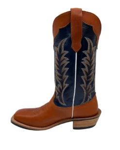 'Fenoglio Boots' Men's 13" Boomer Western Square Toe - Russet / Blue -Men's Shoes Store FB001012042 1024x1024@2x