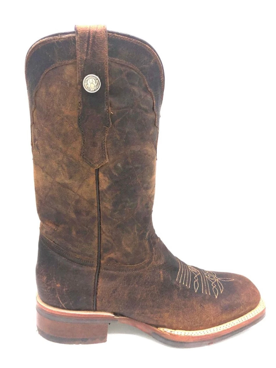 'Tanner Mark' Men's 13" Western Square Toe - Buffalo Honey / Mad Dog Honey 3 'Tanner Mark' Men's 13" Western Square Toe - Buffalo Honey / Mad Dog Honey